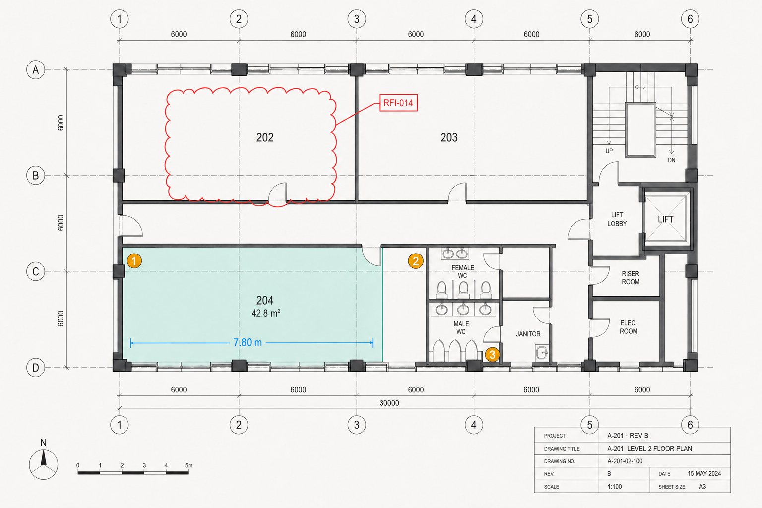 Floor plan open in Project Blueprint